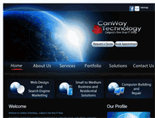 Tablet Screenshot of canwaytechnology.com